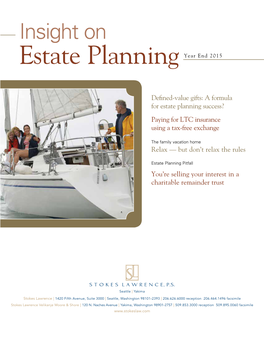 Estate Planning Year End 2015