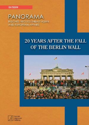 20 Years After the Fall of the Berlin Wall