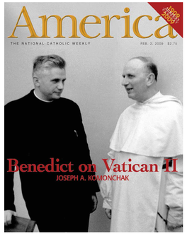 The National Catholic Weekly Feb. 2, 2009 $2.75 of Many Things Published by Jesuits of the United States