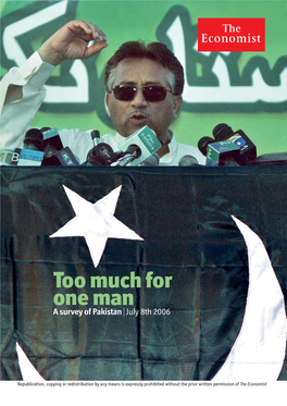 Too Much for One Man a Survey of Pakistan L July 8Th 2006