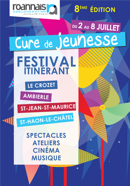 Cure De Jeunesse FESTIVAL ITINÉRANT