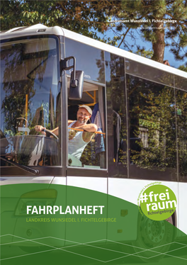 Fahrplanheft Landkreis Wunsiedel I