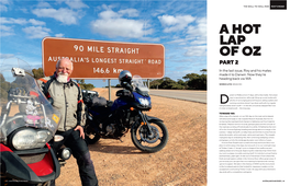 A HOT LAP of OZ PART 2 in the Last Issue, Rixy and His Mates Made It to Darwin