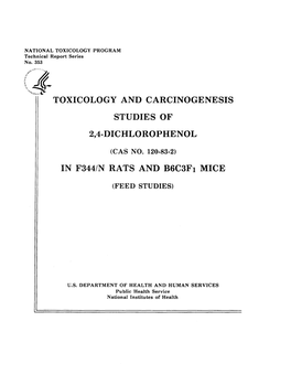 TR-353: 2,4-Dichlorophenol