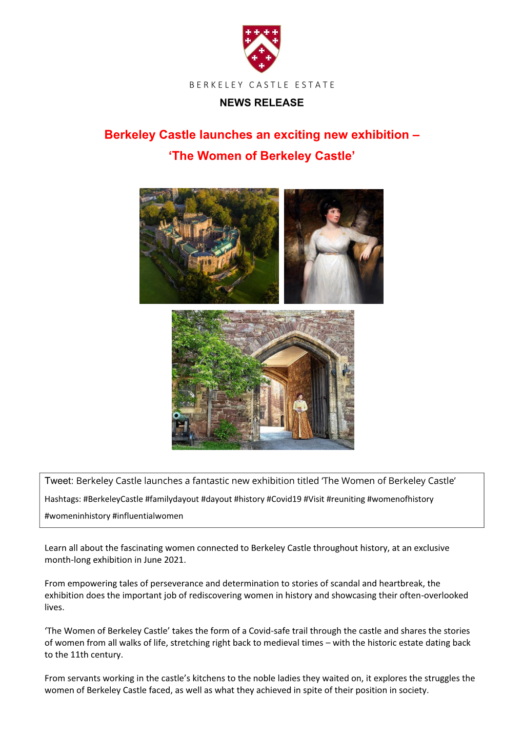 The Women of Berkeley Castle’