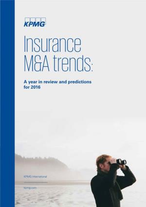 Insurance M&A Trends