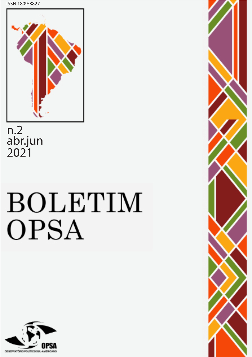 N.2 Abr.Jun 2021 BOLETIM OPSA ISSN 1809-8827