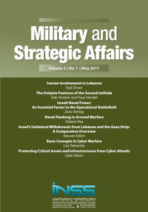 Military and Strategic Affairs, Vol 3, No 1
