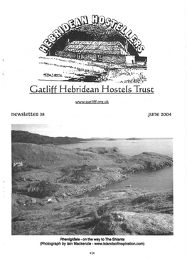 Hebridean Hostellers Newsletter No 38