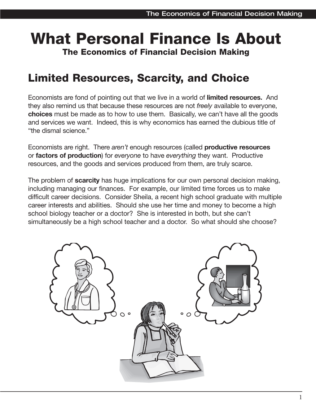 What Personal Finance Is About the Economics of Financial Decision Making