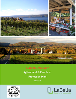 SCHUYLER COUNTY Agricultural & Farmland Protection Plan