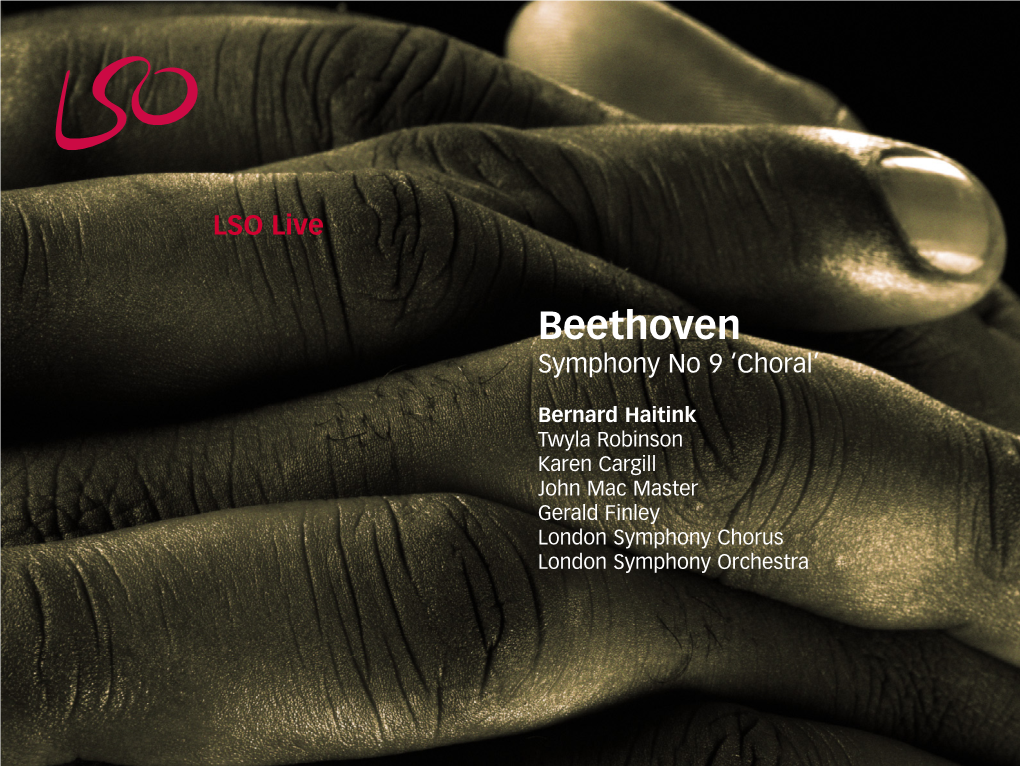 Beethoven Symphony No 9 ‘Choral’