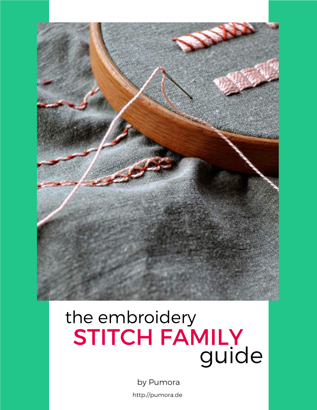 The Embroidery STITCH FAMILY Guide