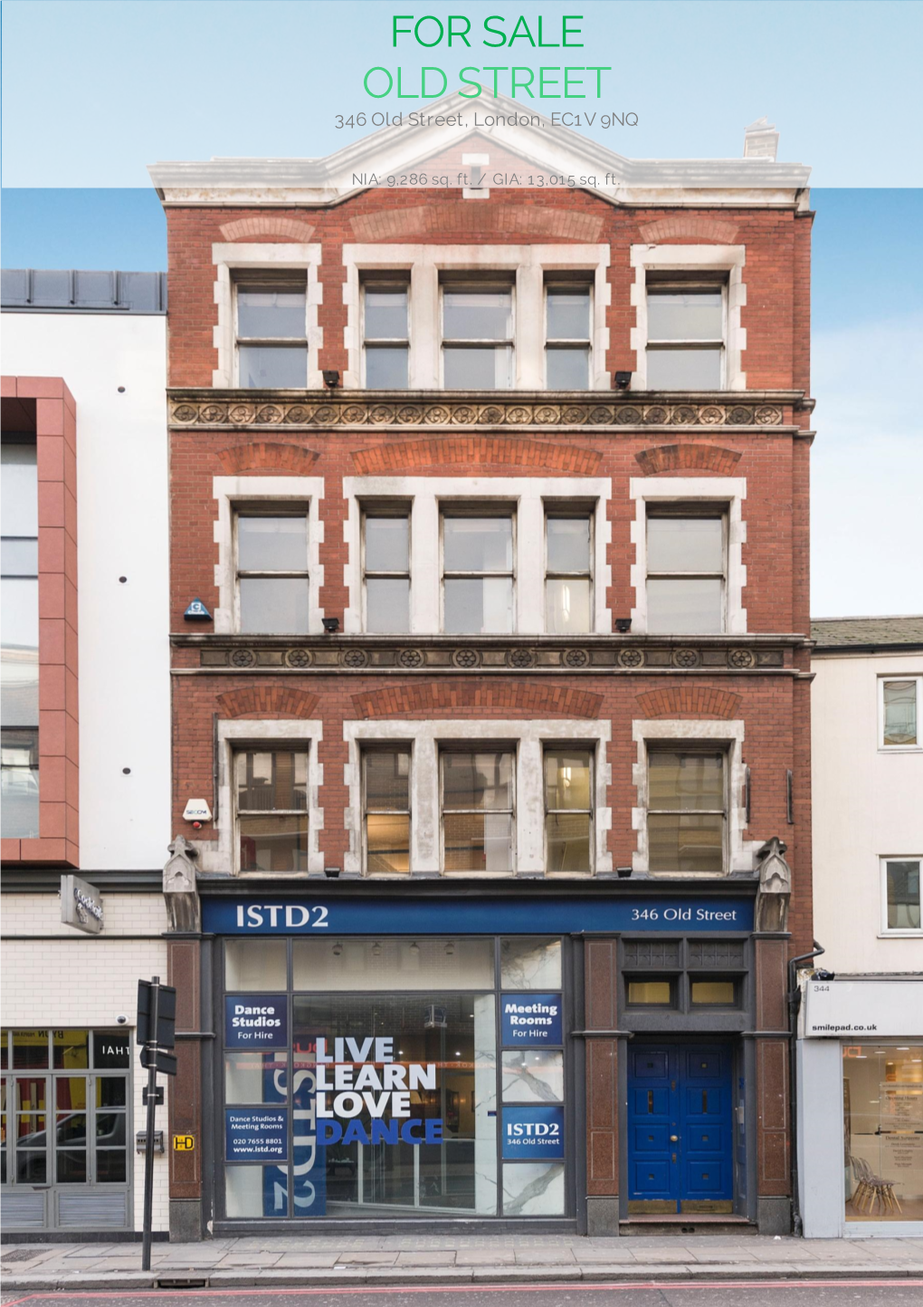 FOR SALE OLD STREET 346 Old Street, London, EC1V 9NQ