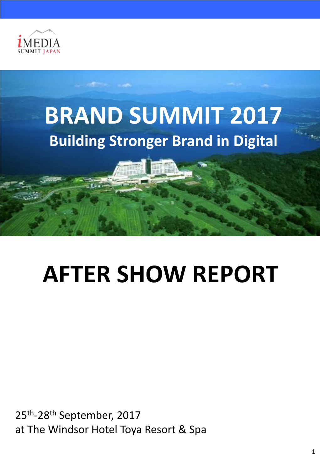 Imedia BRAND SUMMIT 23Rd-26Th May 2016 @沖縄残波岬ロイヤル