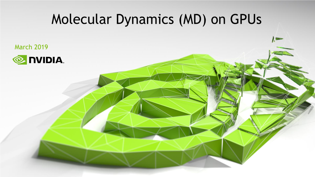 NVIDIA Cryo-EM May 2019