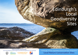 Edinburgh's Local Geodiversity Sites