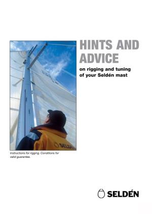 HINTS and ADVICE on Rigging and Tuning of Your Seldén Mast