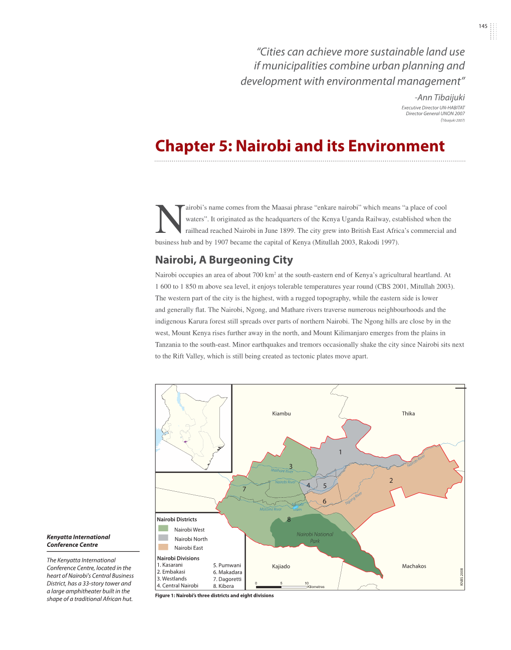 Chapter 5: Nairobi and Its Environment