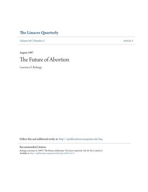 The Future of Abortion by Lawrence F