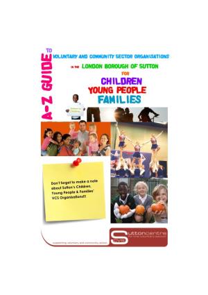 Guide to Sutton Community Activities Booklet