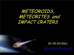 Meteor Impact Craters