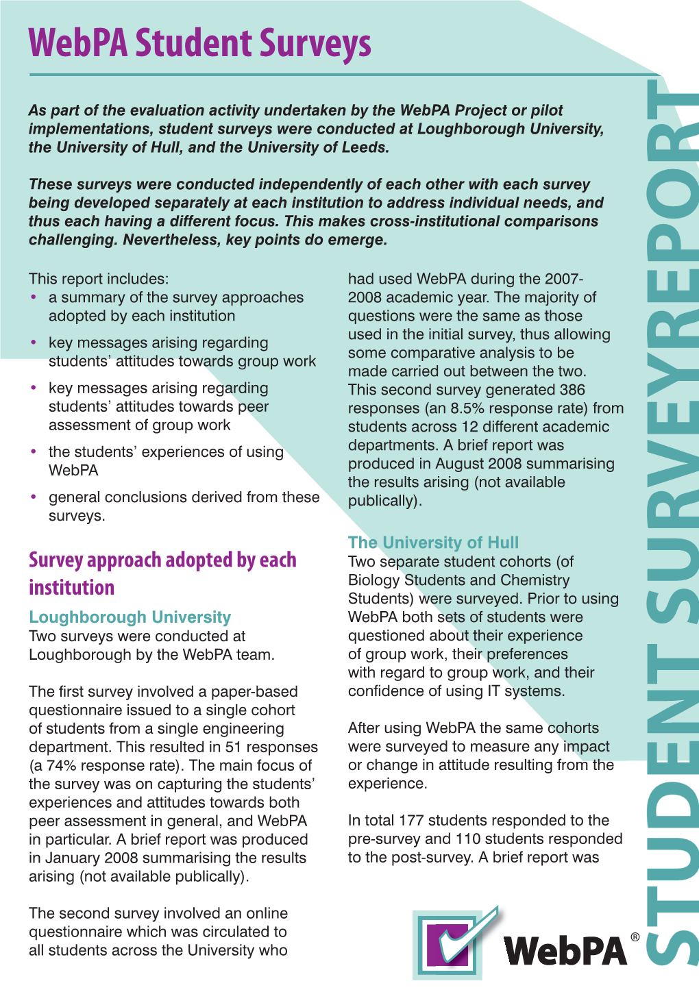 Student Survey Report-B5.Indd