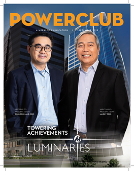 Towering Achievements 2 Meralco Powerclub September 2019 Messages