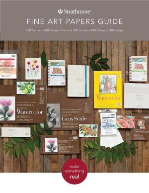 Fine Art Papers Guide