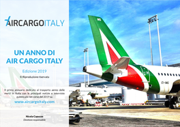 Un Anno Di AIR CARGO ITALY – Edizione 2019