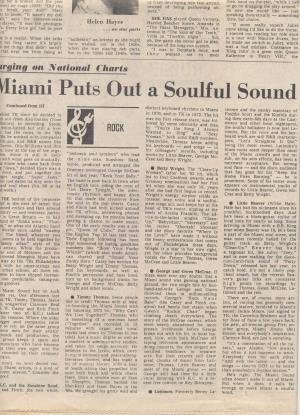 The Miami Sound with I