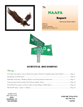 The NAAFA Report………