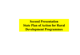 1. Overall Thrust in State for 2018-19 in Rural Poverty Reduction