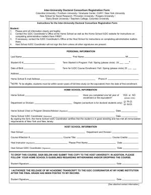 IUDC Registration Form