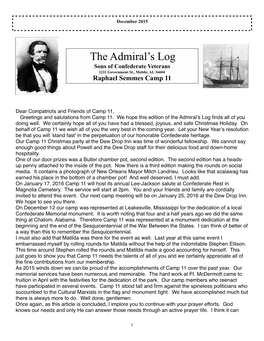 Admiral's Log 2015-012