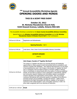 2012 Workshop Agenda ‎(PDF)