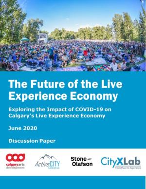 Future of Calgary's Experience Economy