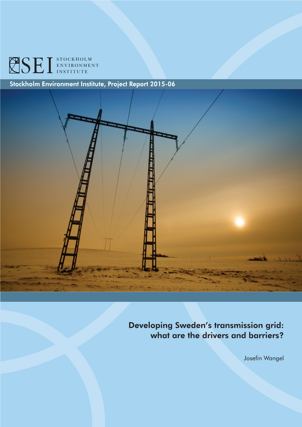 Developing Sweden's Transmission Grid: What Are the Drivers And