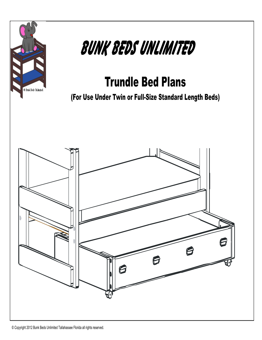 Trundle Bed Complete 74 2X 10.Pub