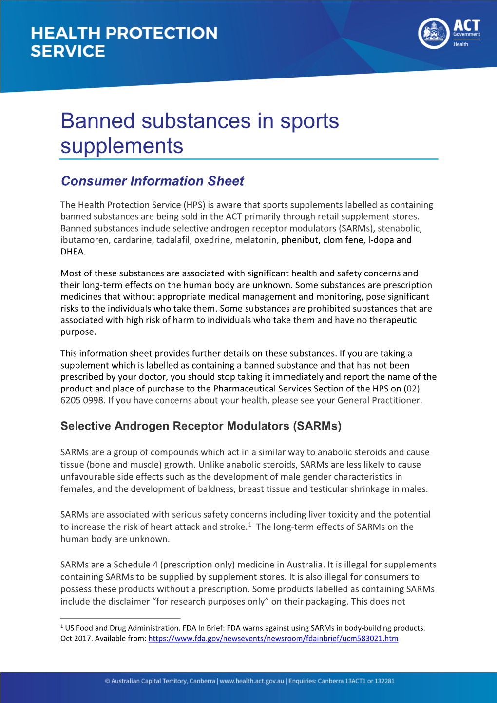 Banned Substances in Sports Supplements