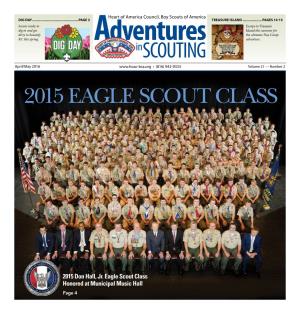 Inscouting 2015 EAGLE SCOUT CLASS