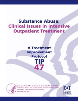 Clinical Issues in Intensive Outpatient Treatment PDF