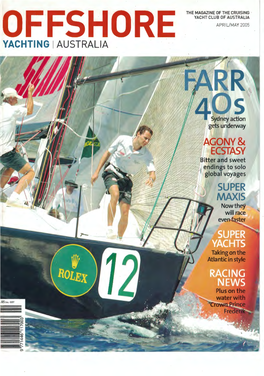 April/May 2005 Yachting I Australia