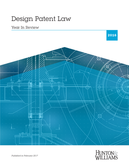 2016 Design Patent Law Year in Review