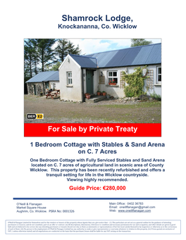 Refurbished and Offers a Tranquil Setting for Life in the Wicklow Countryside