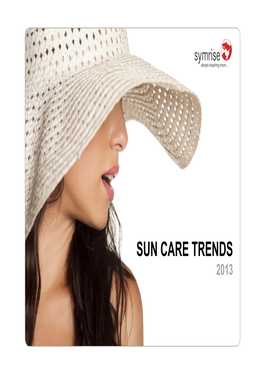 Sun Care Trends 09 2013 Freida