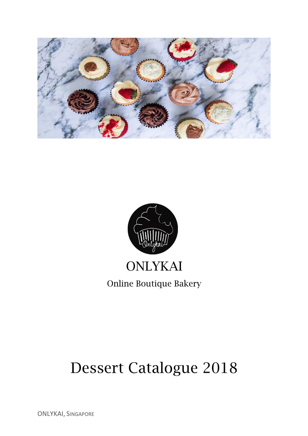 Dessert Catalogue 2018