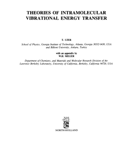 Theories of Intramolecular Vibrational Energy Transfer