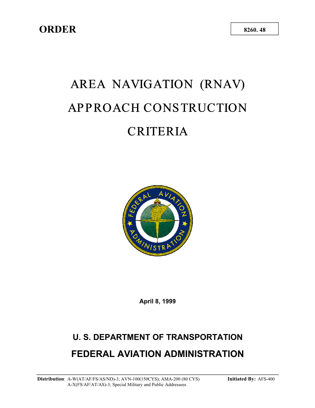 (Rnav) Approach Construction Criteria