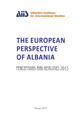 The European Perspective of Albania